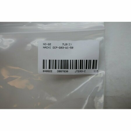 Nachi Modular Valve Hydraulic Check Valve OCP-G03-W1-50